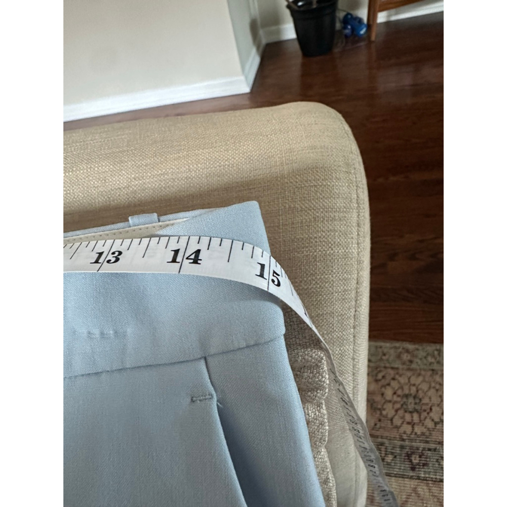 Women's Theory Sky Blue Classic Suit Trousers Size 2 NWT - Picture 7 of 9